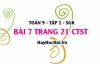Bài 7 trang 21 Toán 9 tập 1 Chân trời sáng tạo SGK